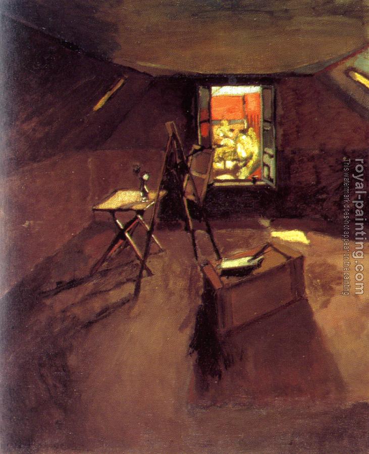 Henri Emile Benoit Matisse : studio under the eaves